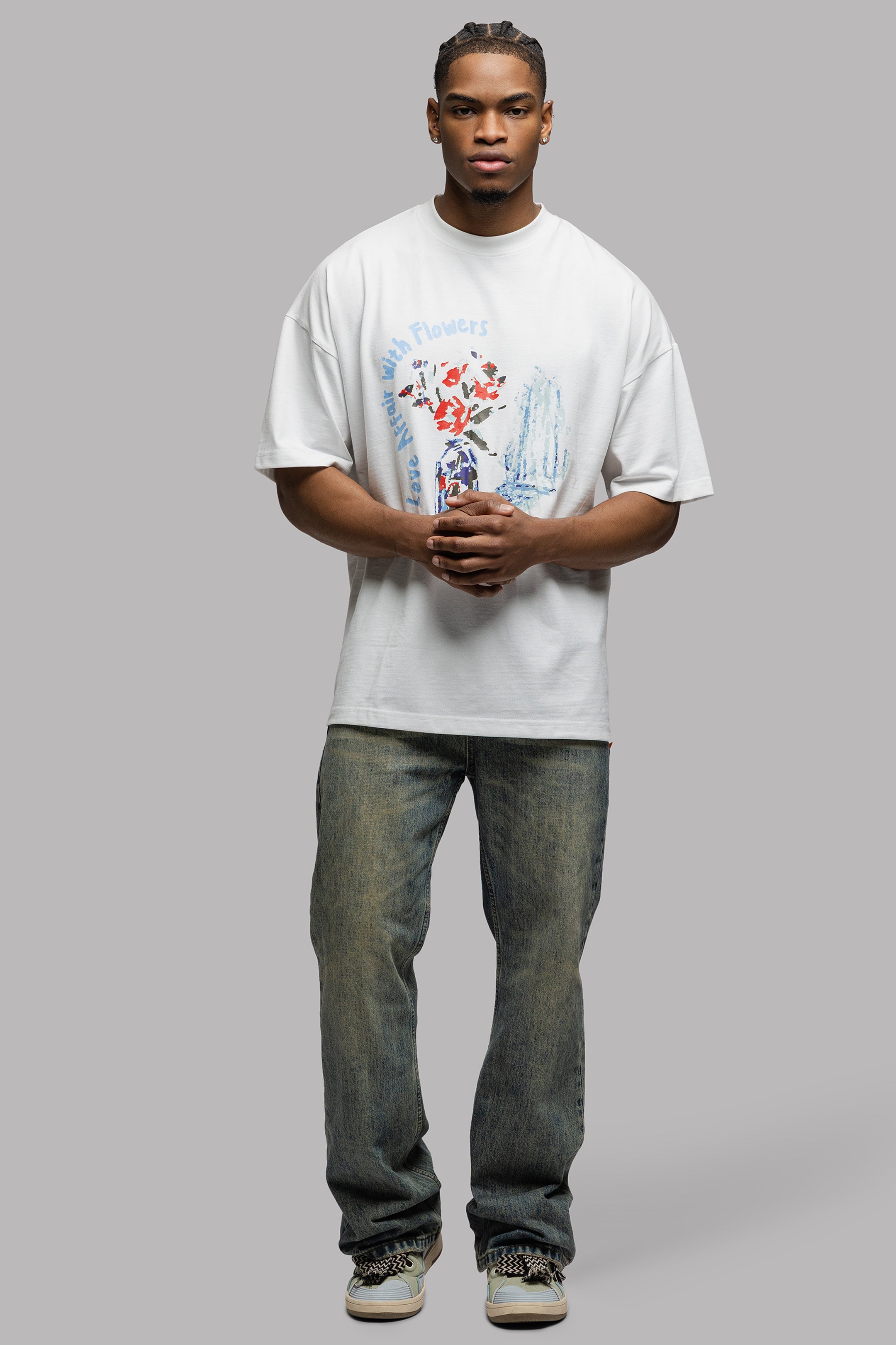 FLORA T-SHIRT IN WHITE