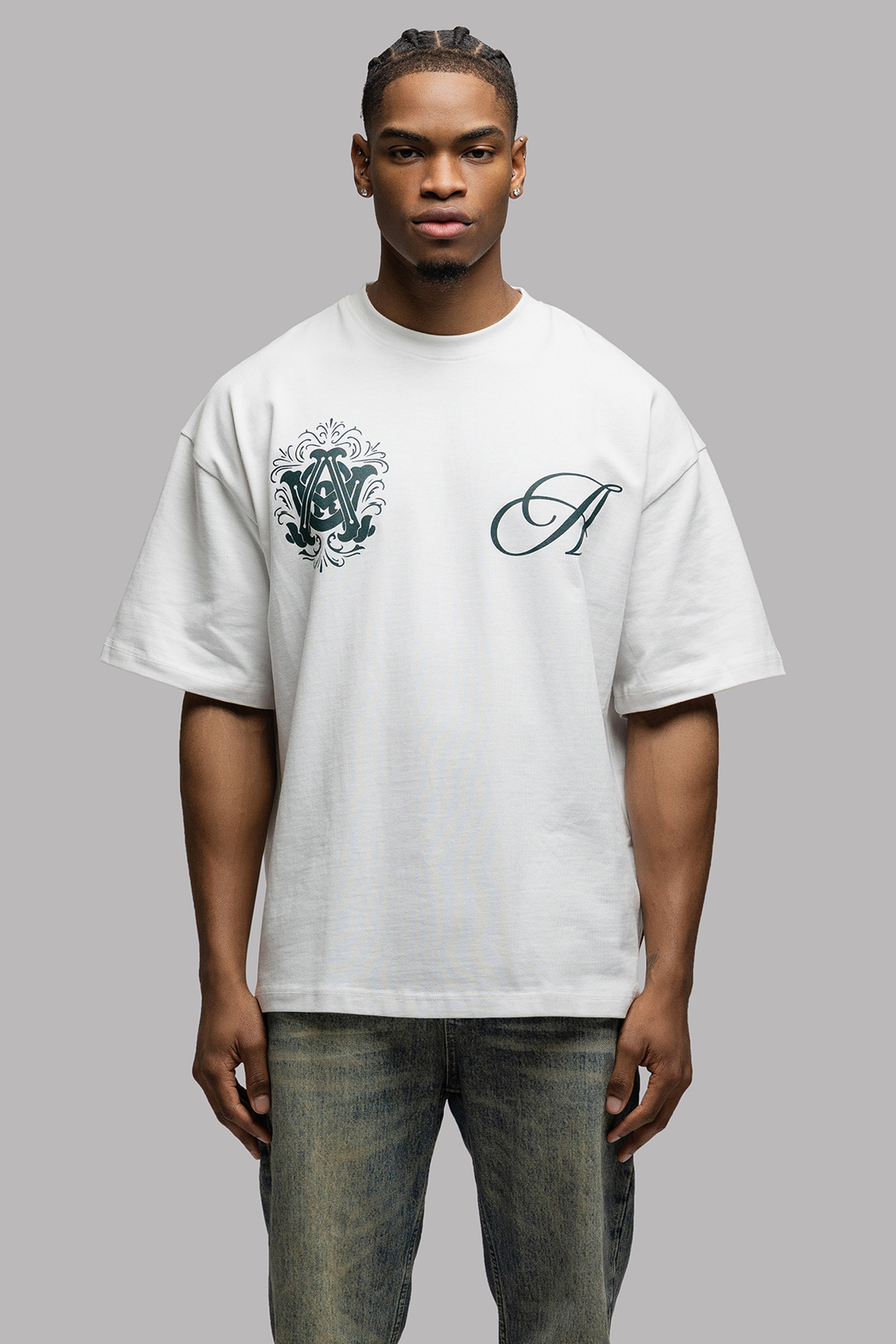 GATE OF DESIRE T-SHIRT IN WHITE