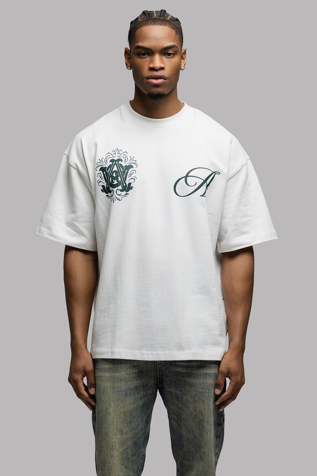 GATE OF DESIRE T-SHIRT IN WHITE