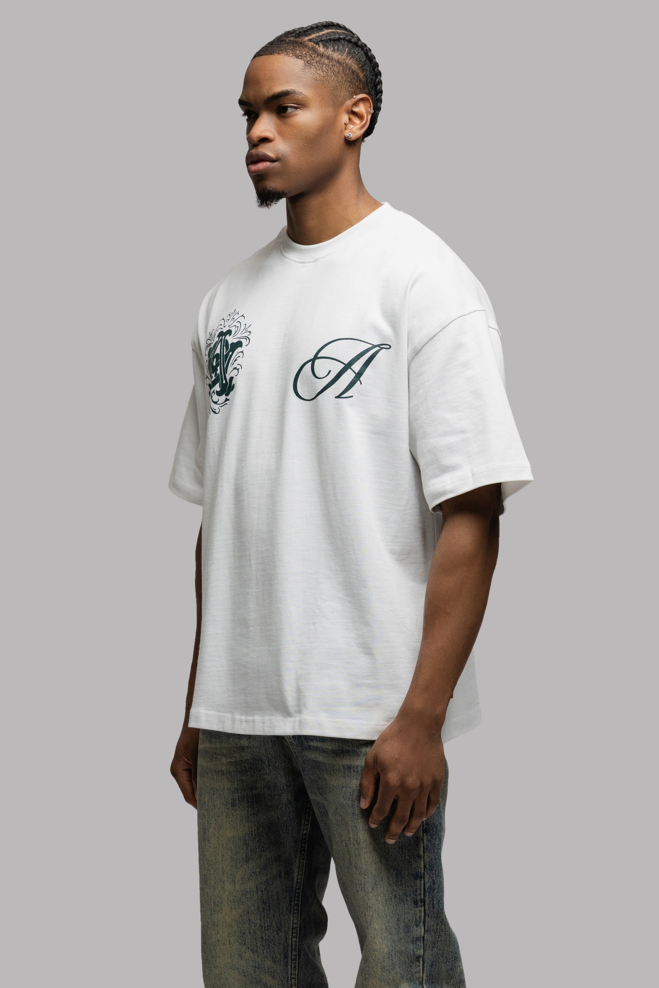 GATE OF DESIRE T-SHIRT IN WHITE