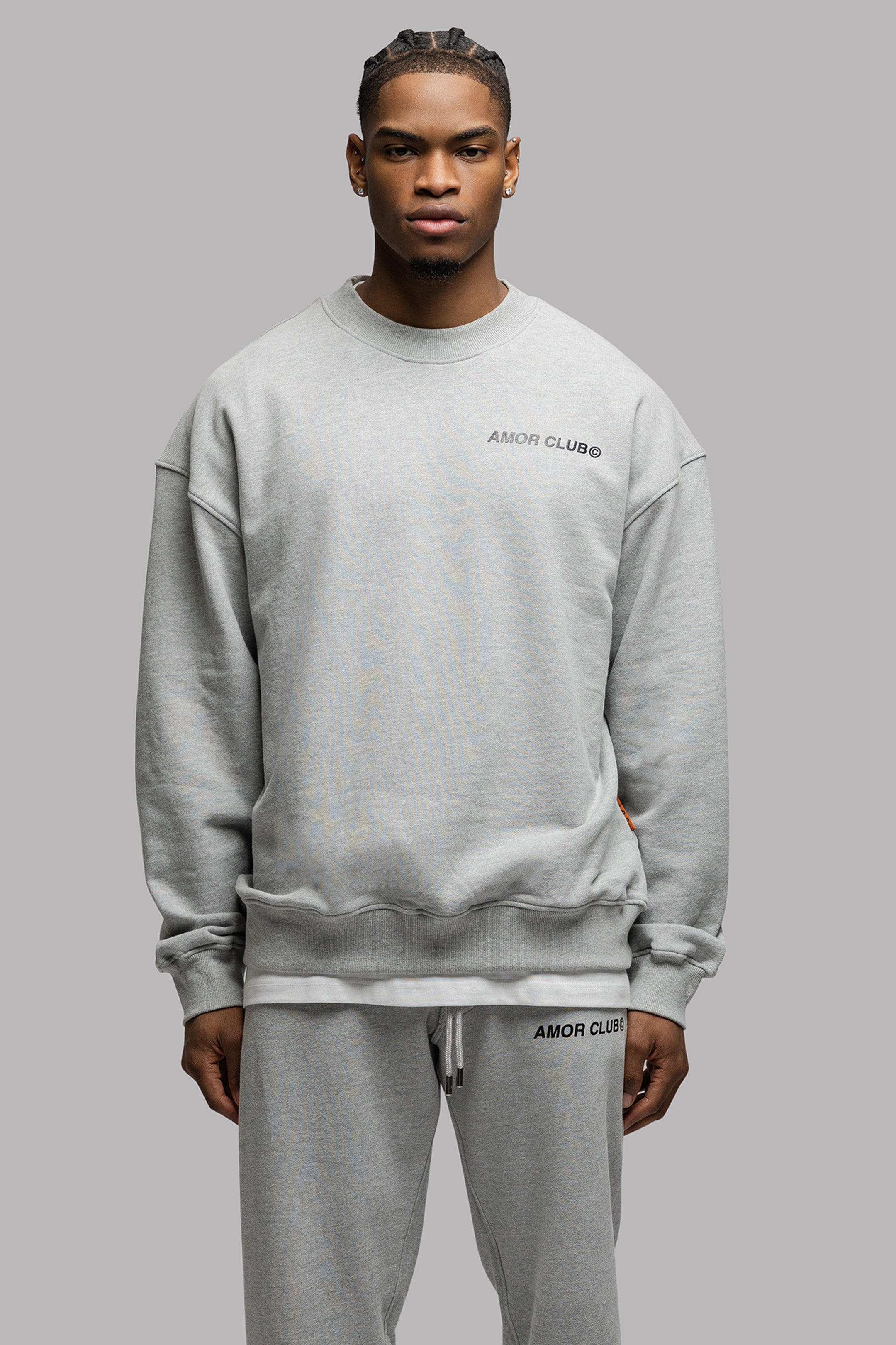 AMOR CLUB TRACKSUIT IN GREY