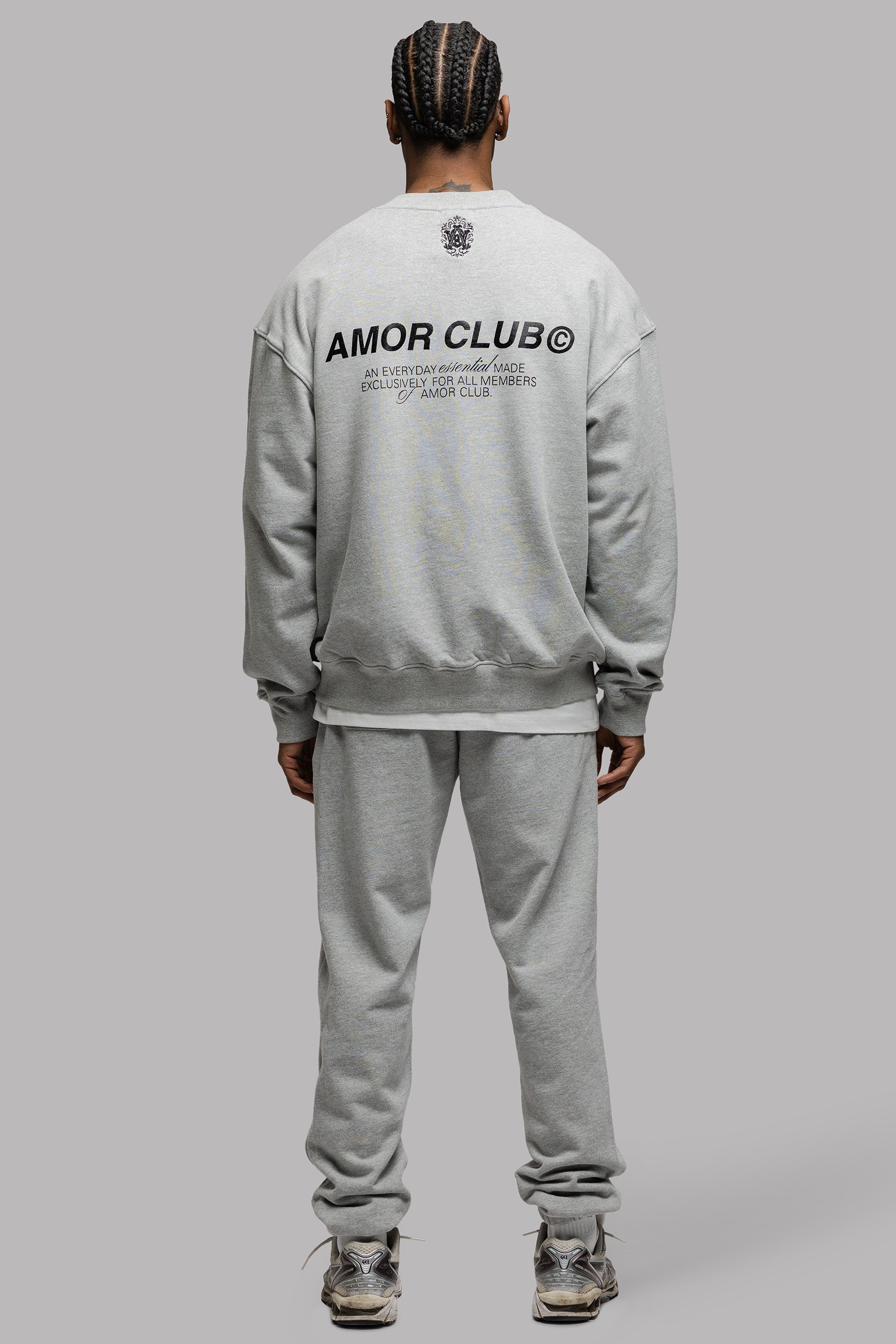 AMOR CLUB TRACKSUIT IN GREY