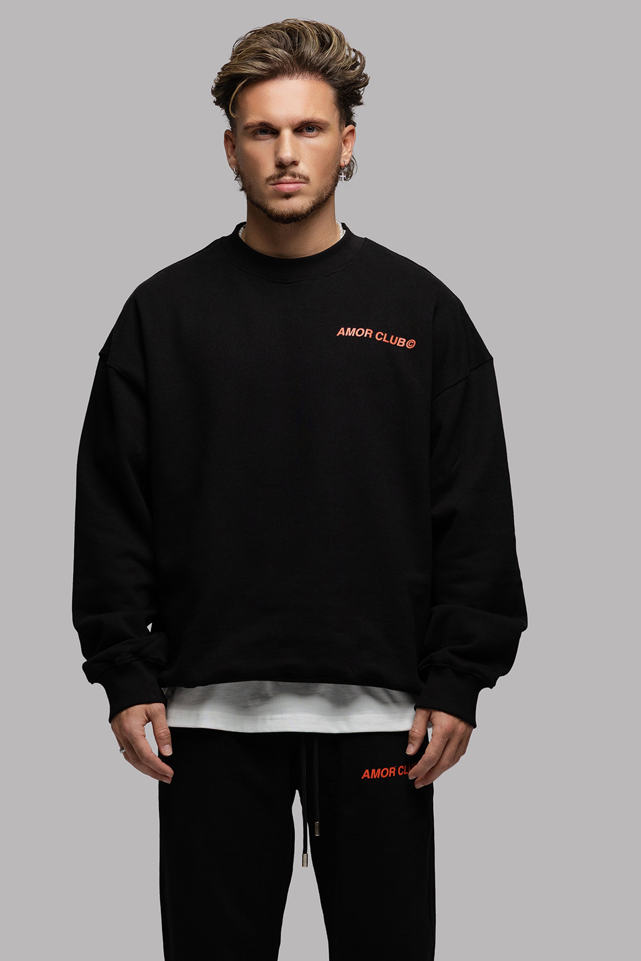 AMOR CLUB TRACKSUIT IN NIGHTBLACK
