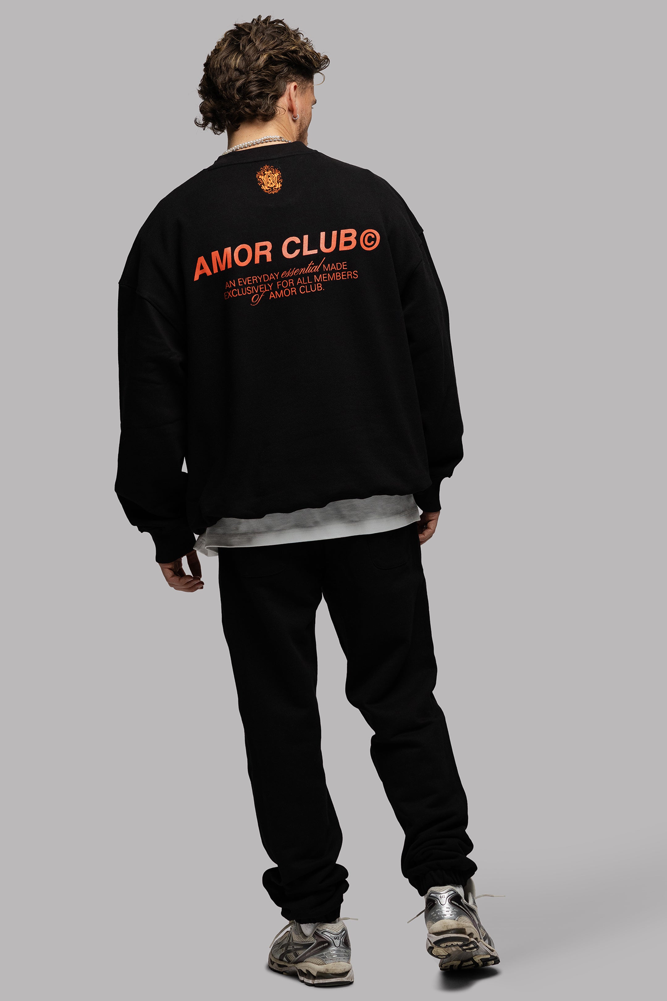 AMOR CLUB TRACKSUIT IN NIGHTBLACK