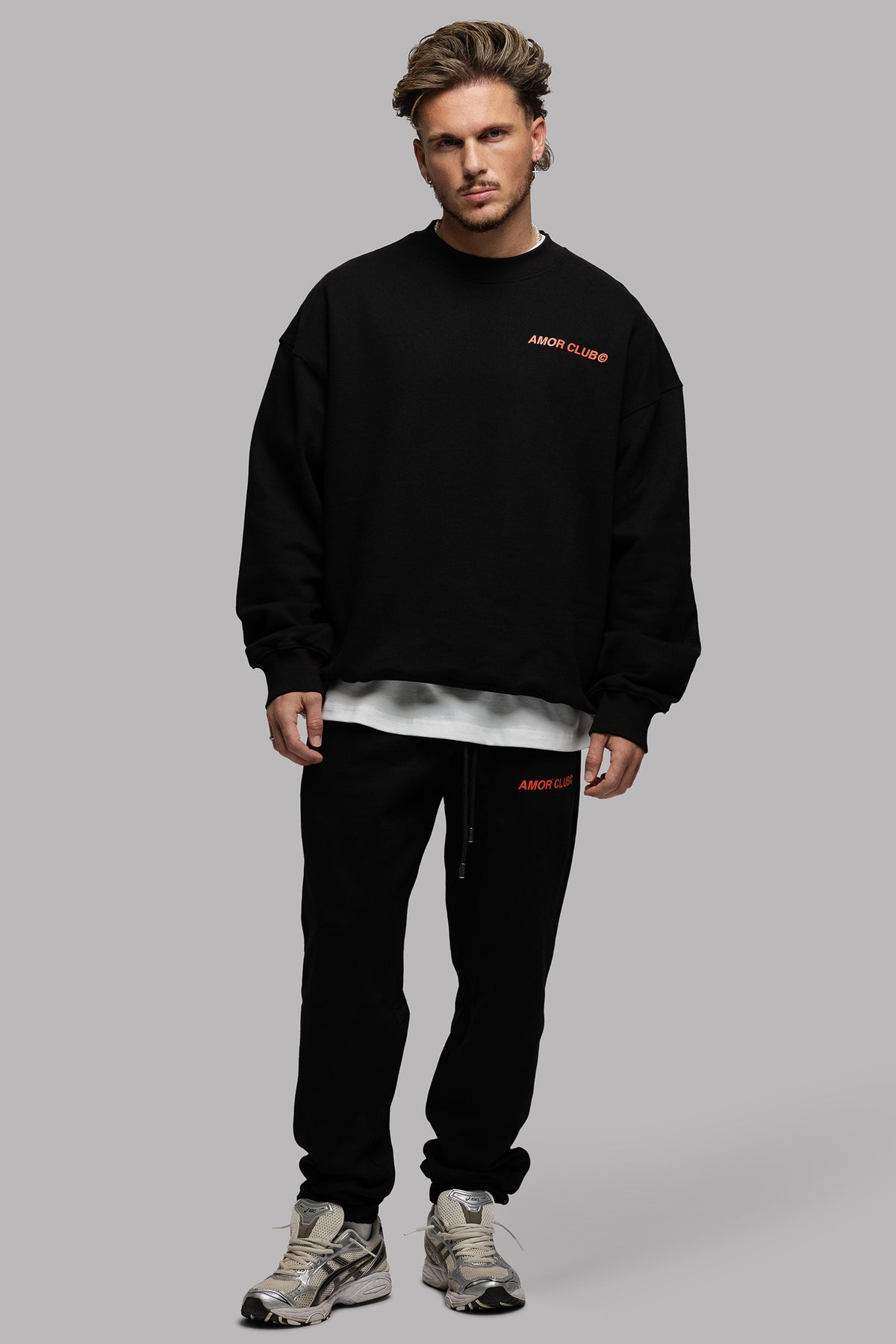 AMOR CLUB TRACKSUIT IN NIGHTBLACK