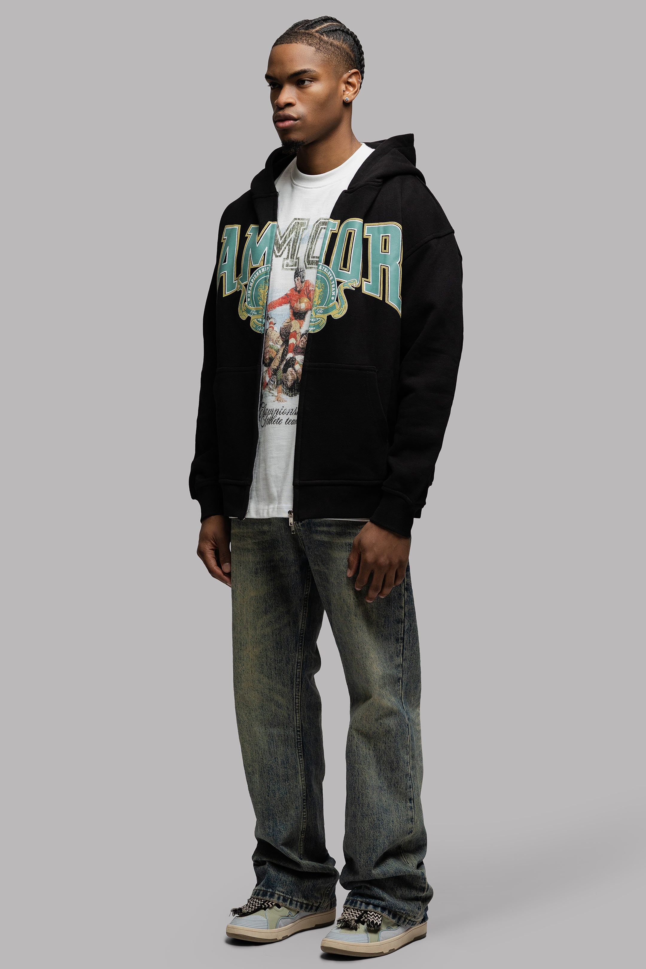 THE ATHLETE ZIPPER