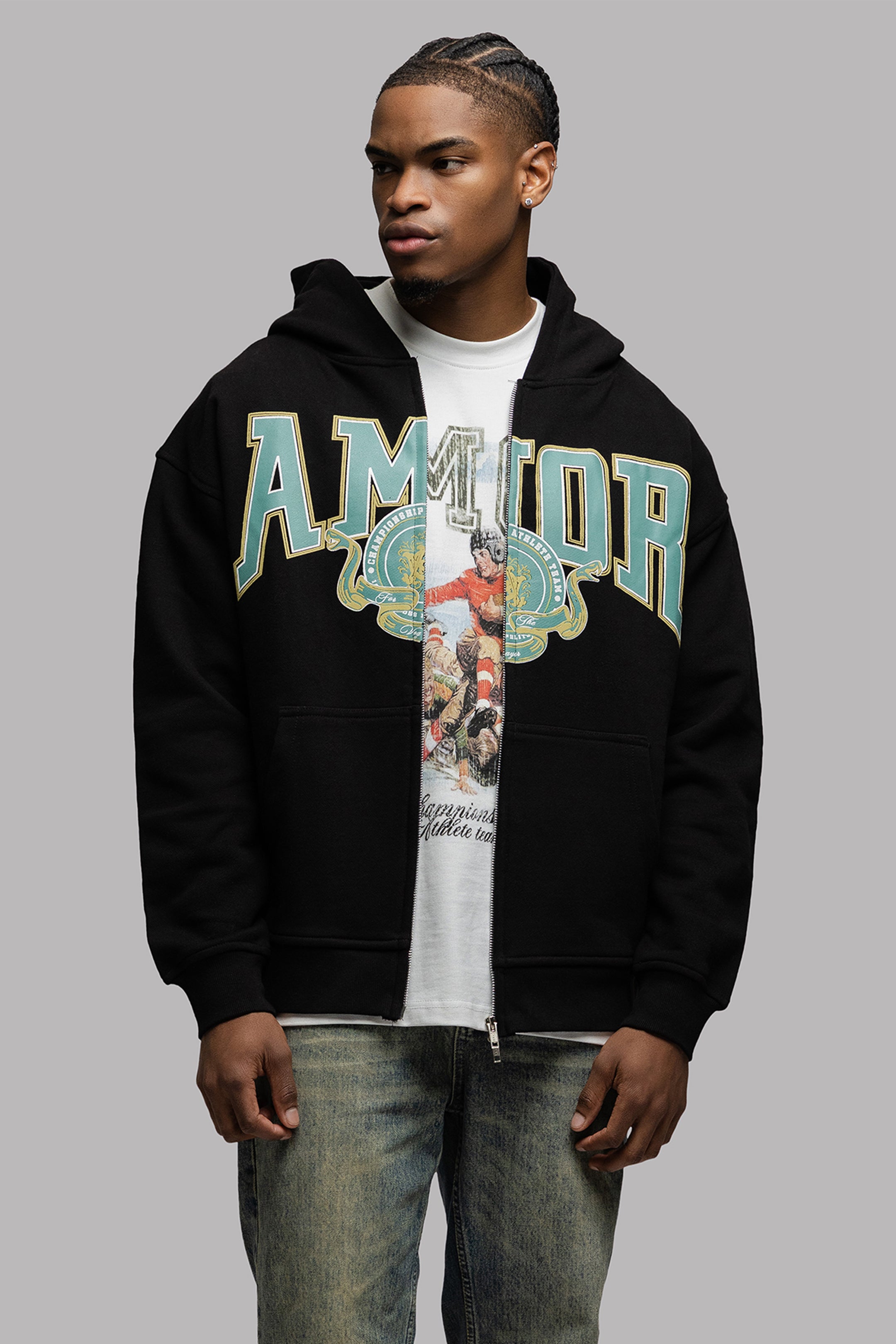 THE ATHLETE ZIPPER