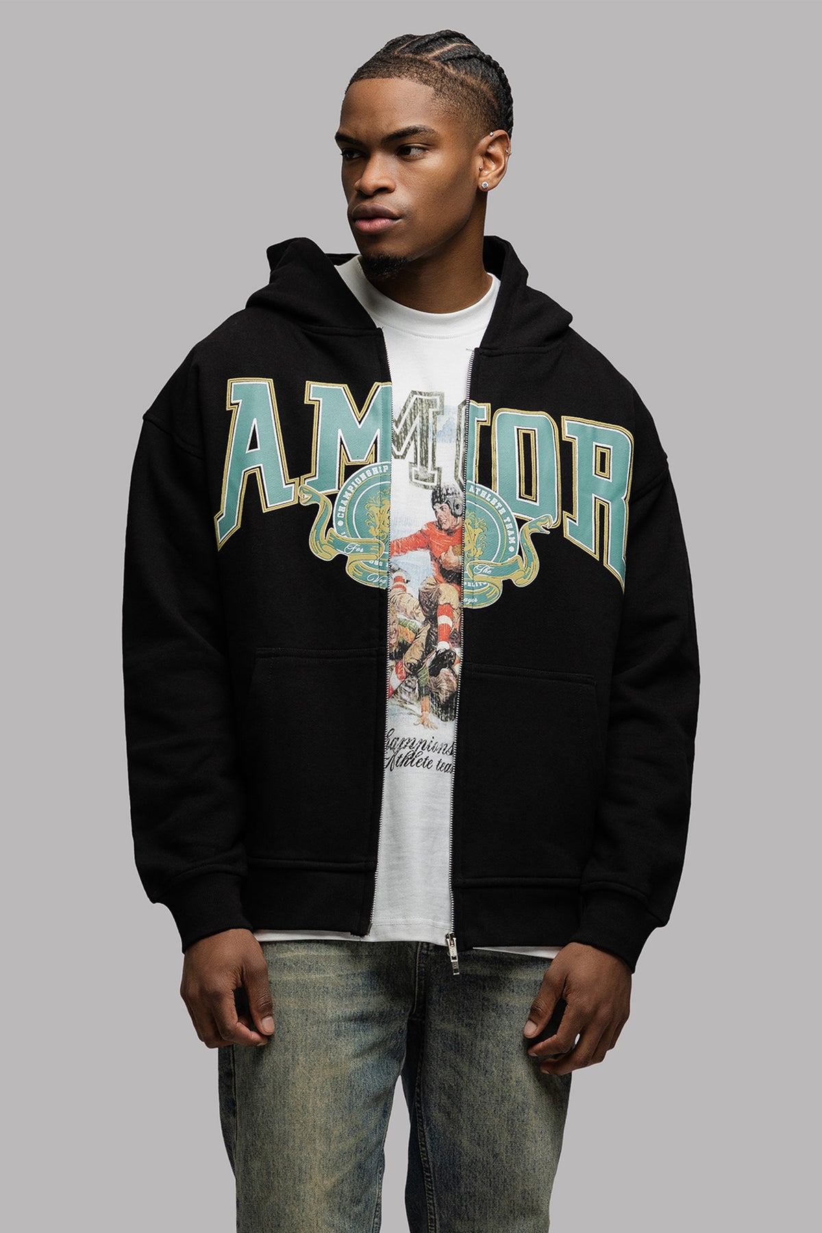 THE ATHLETE ZIPPER