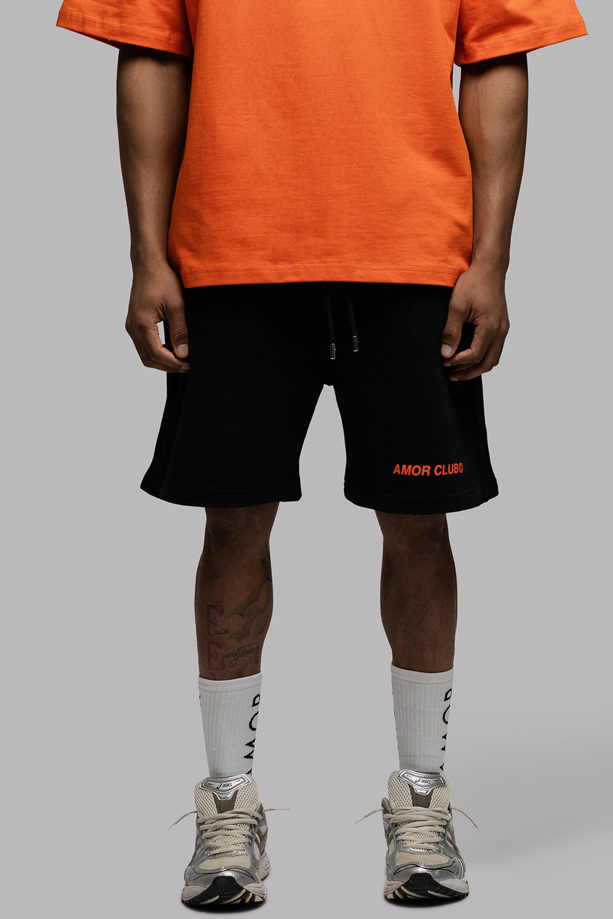 AMOR CLUB SHORT IN BLACK