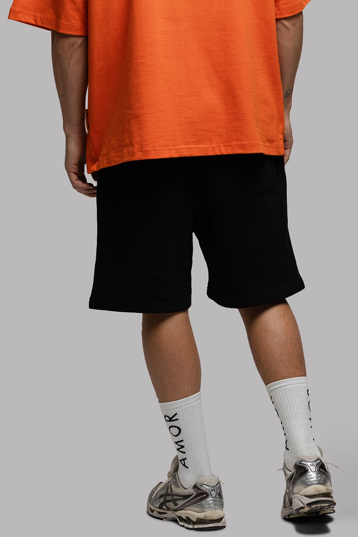 AMOR CLUB SHORT IN BLACK