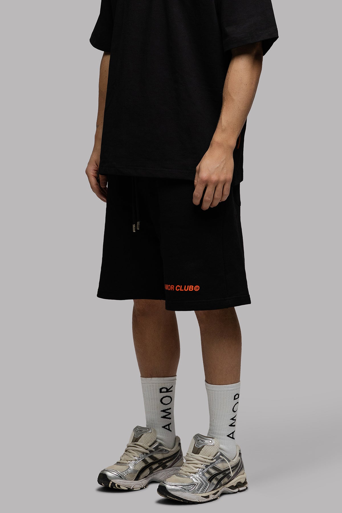 AMOR CLUB SHORT IN BLACK