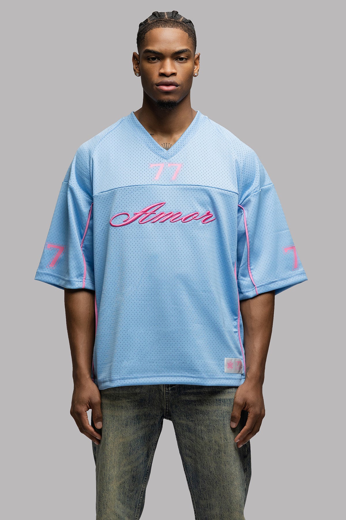 IMPERIAL JERSEY IN ARCTIC BLUE