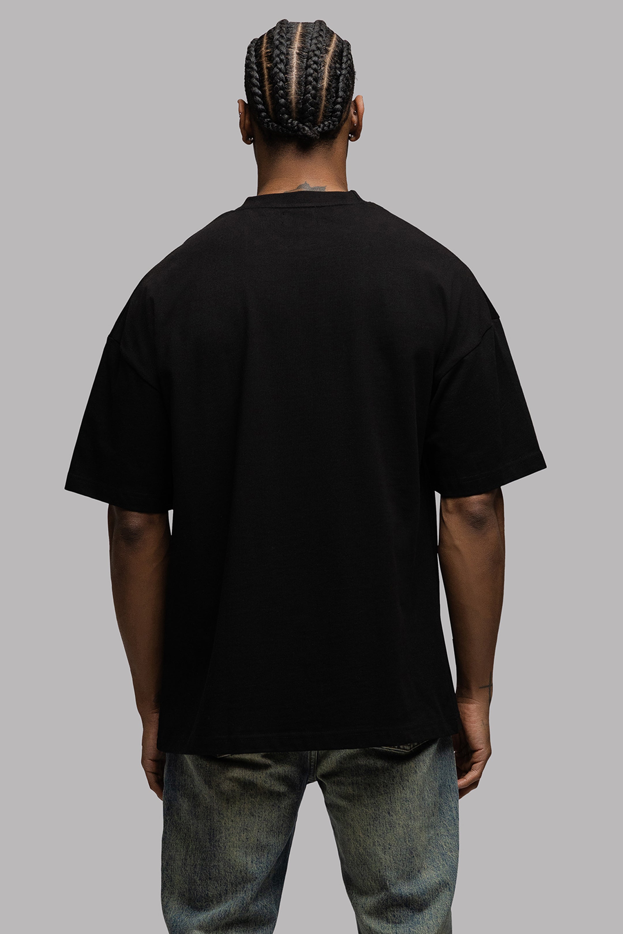 FLORA T-SHIRT NIGHT BLACK