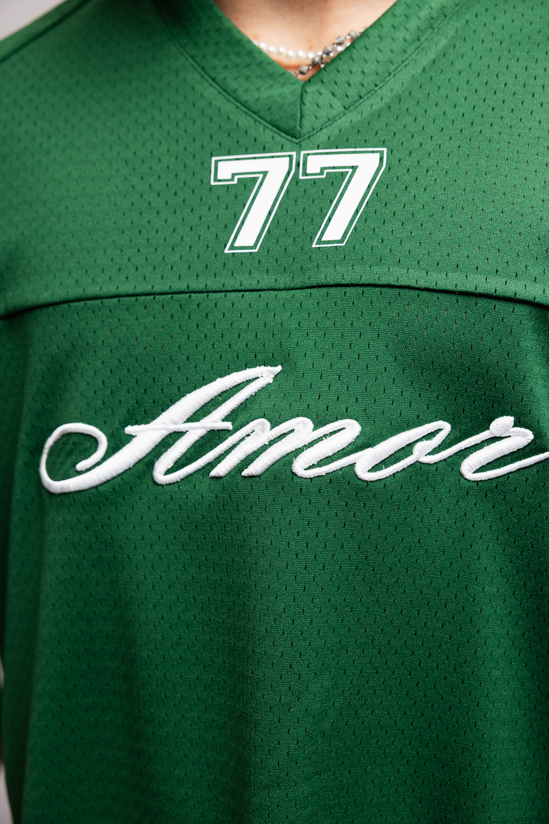 IMPERIAL JERSEY IN FOREST GREEN