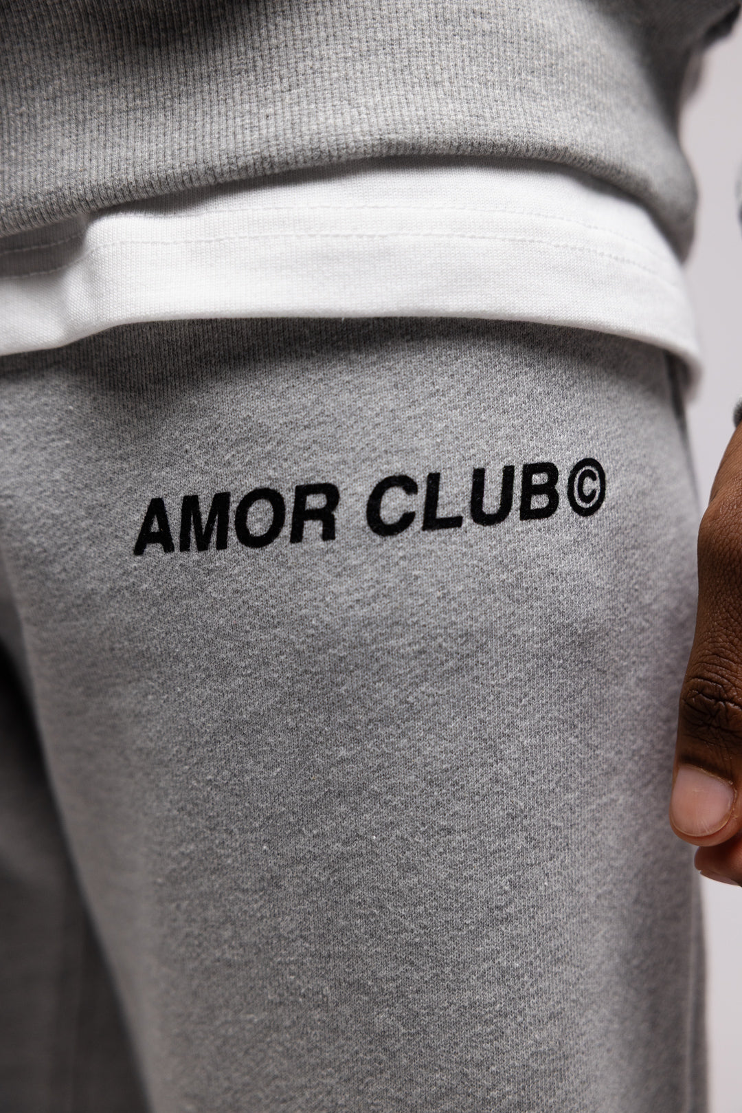 AMOR CLUB TRACKSUIT IN GREY