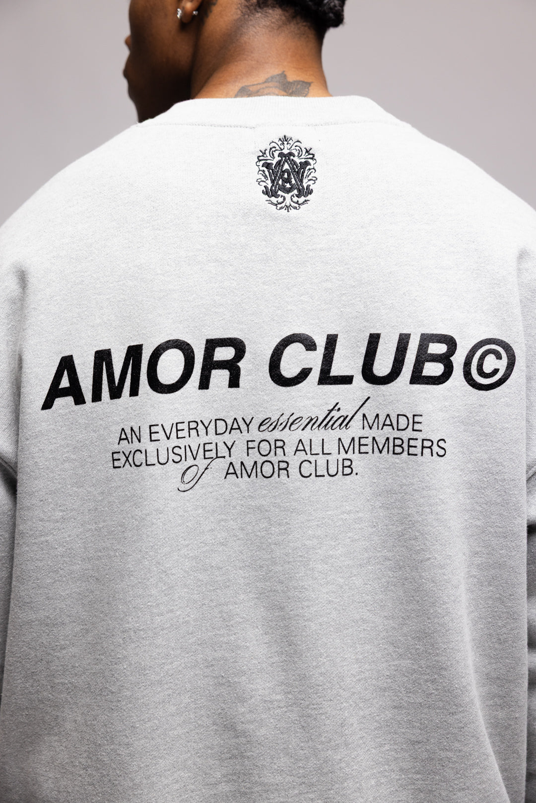 AMOR CLUB TRACKSUIT IN GREY