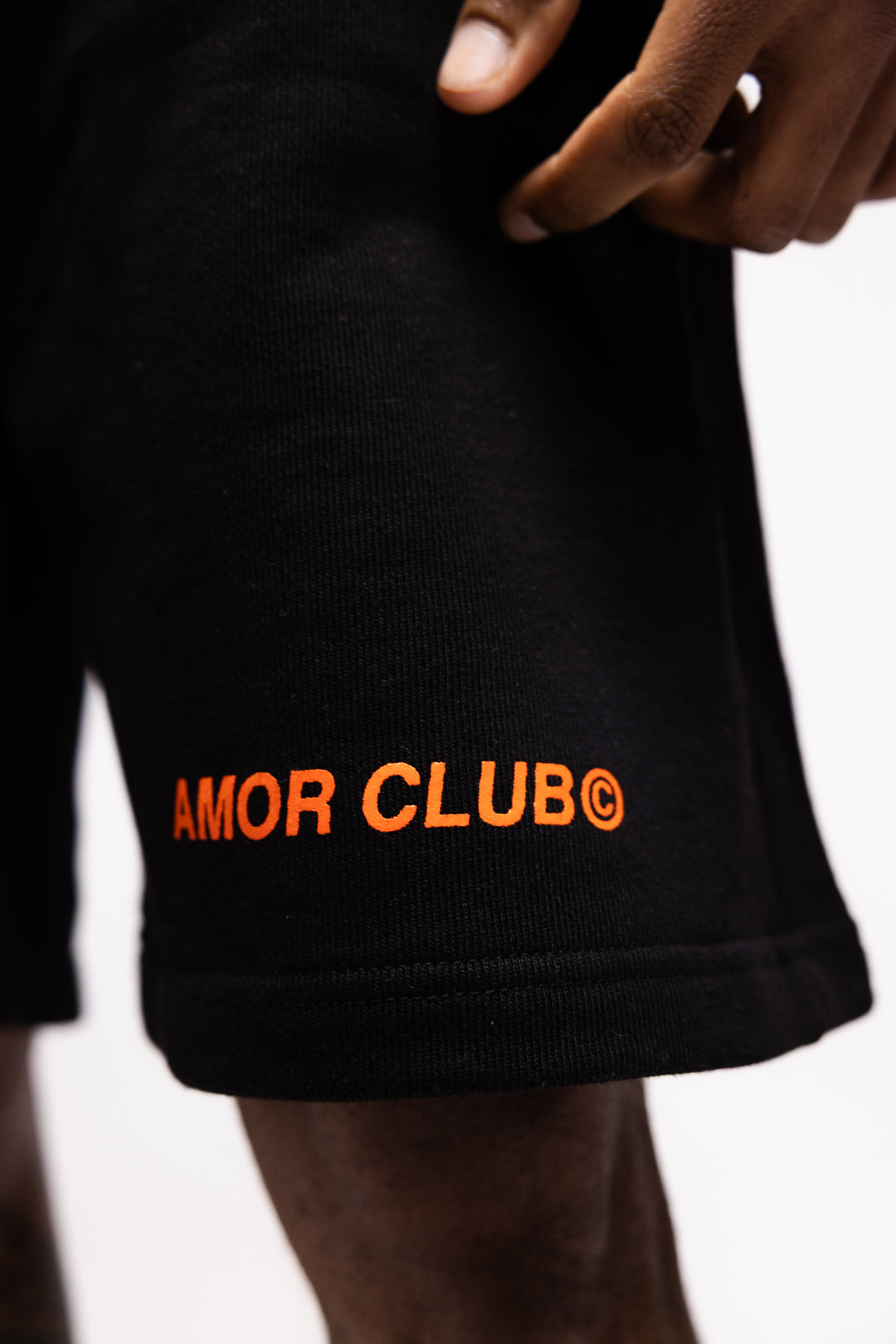 AMOR CLUB SHORT IN BLACK