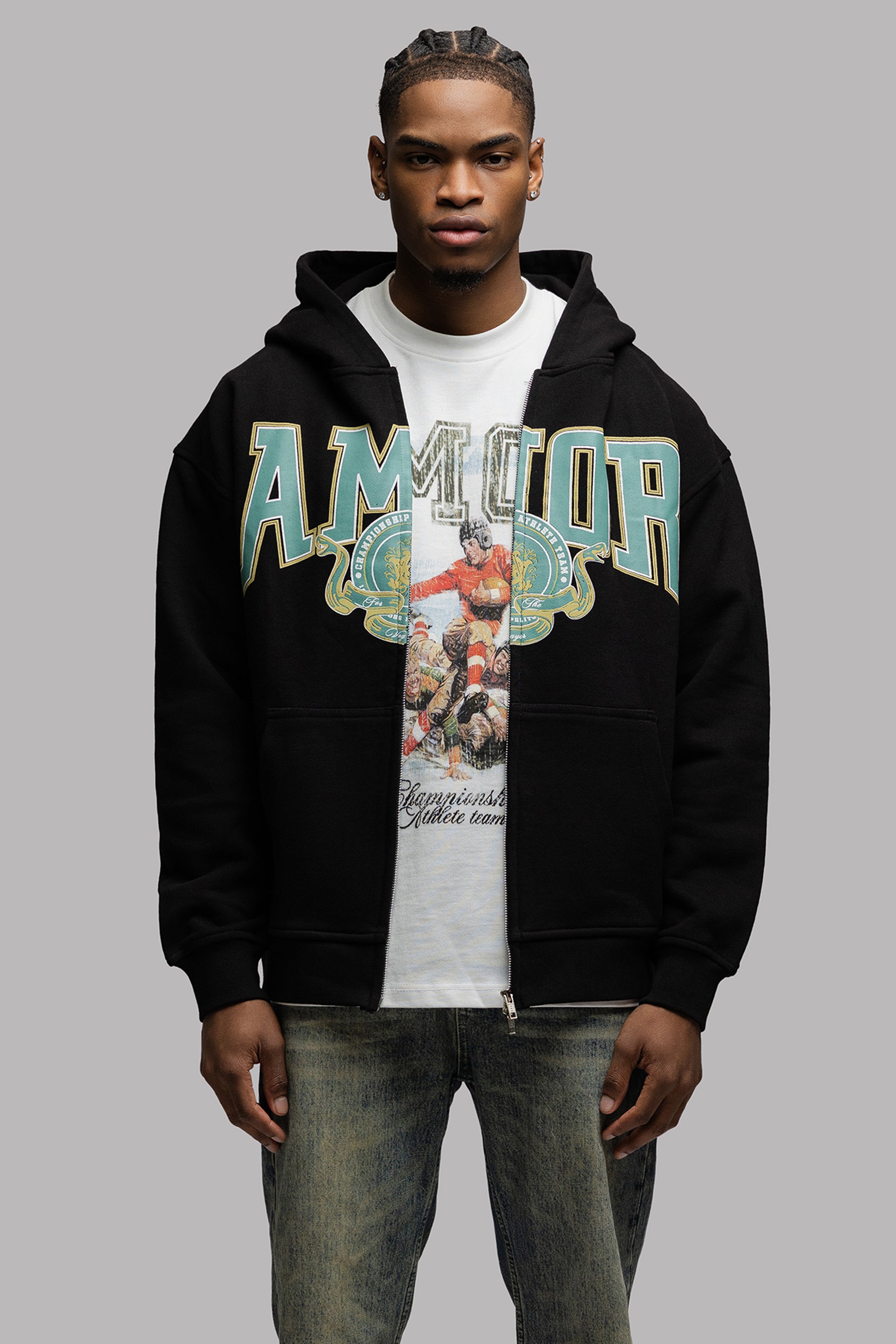 THE ATHLETE ZIPPER